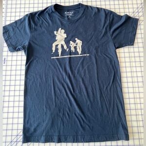 YETI Cycles Men's Blue Graphic T-Shirt
